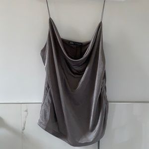Zara size M shimmery going out top
